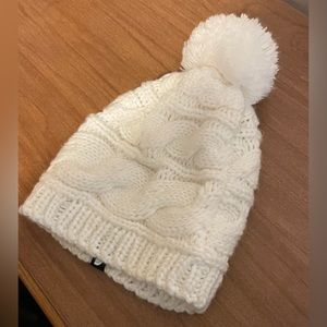 North Face Triple Cable Pom Beanie